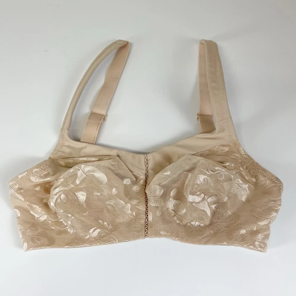 Wacoal Bra Womens 34D Beige Adjustable Straps